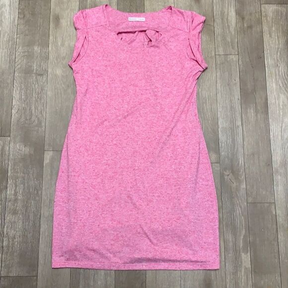 Womens Athleta Charisma Draped Open Back Stretch Lined‎ Athleisure Dress - Picture 1 of 7